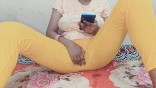 Indian pretty fine lady Fingering