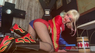 Harley QUINN CosPlay - Tease POINT OF VIEW FemDom roleplay