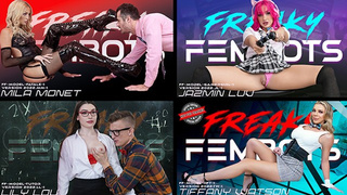 Sweet Sex Robots Tiffany Watson, Jazmin Luv, Lily Lou, Charma Kelly & More - TeamSkeet Mix of