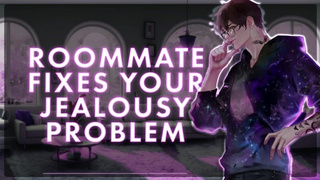 [M4F] Roommate Fixes Your Jealousy Problem || Male Moans || Deep Voice || Whimpers