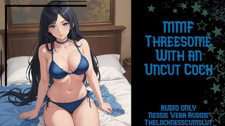 MMF Threesome With an Uncut Penis | Erotic Audio Preview