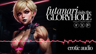 [Erotic Audio] Futanari Visits Gloryhole | Futa mounts your face!