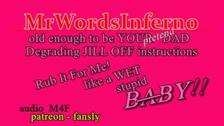 DEGRADING - JILL OFF INSTRUCTIONS - Audio - Rub It For Me!!