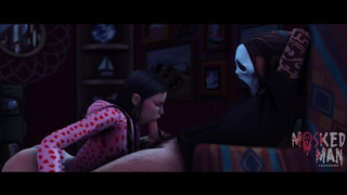 Your ex wears a Ghostface mask and chases you in the basement - Sims four stories - JackieCoxSims