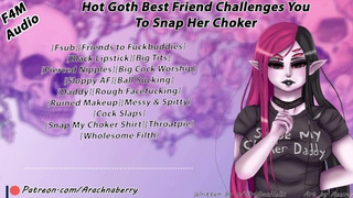 Roughly Facefucking Your Goth Best Friend on your Freindaversary