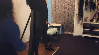 Femdom Restrained Hand-job + CBT & Post Cums Torture @{8:00}