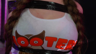 Hard core Hooters Training - Part one / Predicament Bondage