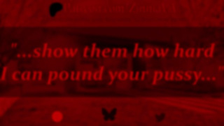 [M4F] Collared, Leashed & Bred By Your Goth Bf At His Party [Exhibition][Mating Press]