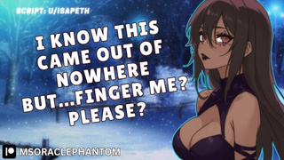 [F4M] Kissing your Goth Tomboy boyfriend under the Mistletoe [Audio Porn] [Mutual Masterbation]
