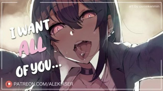 Yandere Mafia Slut is Crazy in Love With You | ASMR Audio Porn Roleplay