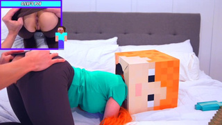 The Only Minecraft Cosplay Sex On The Internet - 24 Hours In Minecraft (Steve & Alex)