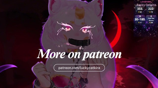 [3DIO ASMR] Submissive Cat Whore Bound and Gagged