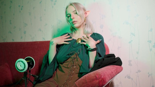 ASMR FOREST ELF | LICKING, MOUTH SOUNDS & TINGLES with Elsa (3Dio + Blue Yeti, 4K)