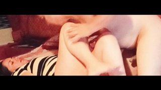 Cuck fiance likes watching his alluring wifey being touched and drilled by his swinger friend