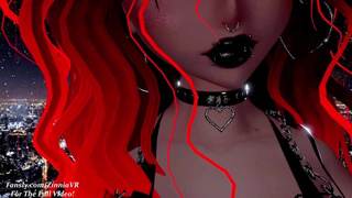 Enormous Goth Lips Kiss & Lick You | VRChat Roleplay | PREVIEW