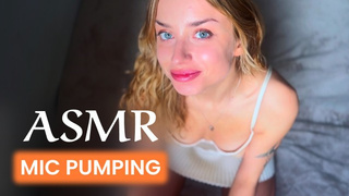 ASMR MIC PUMPING * Charming blonde Make You SPUNK * Lissa Piccola