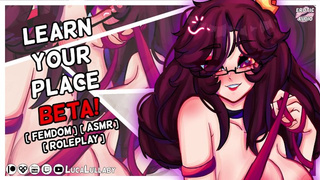 ASMR | Gf Makes You Her Beta Part one | Femdom Cartoon Audio Roleplay