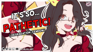 ASMR | GF Laughs at your Clit Schlong | Feminization Degradation Asian cartoon Audio Roleplay