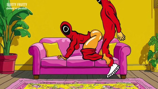 Cuck-old Squid Games : Animated Parody of the Squid Game / Asian cartoon / Toons / Comic