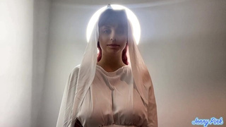 the BLASPHEMOUS BUSTY Madonna wants rough sex and jizz on breasts