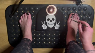 AFRICAN FEET - EBONY NAILS - AFRICAN TOES