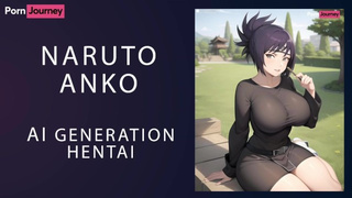 PornJourney AI Asian cartoon : Naruto Hentai Anko Porn