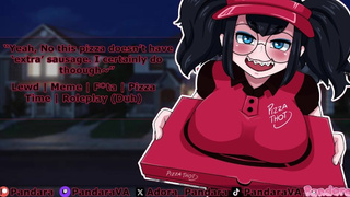 [FUTA] [BLOWJOB SOUNDS] Throating This Futanari Delivery Bitch's "Tip"~ | Lewd Audio