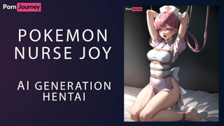 PornJourney AI Anime : Pokemon Asian cartoon Nurse Joy Porn