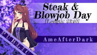 [Erotic Audio] Steak & Blowjobs