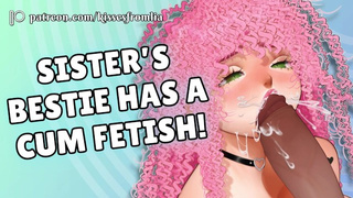 [F4M] Sister's Best Friend SNIFFS Your Sperm-Covered Boxers and Slurps Your Cock [audio roleplay]