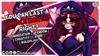 ASMR | Time for Locktober [Feminization] [Chastity] | Anime Audio Roleplay