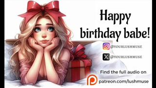 A very special birthday present... [Erotic audio for dudes] [Anal]