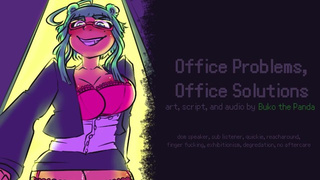 Femdom Coworker Makes You Moan While Everyone Can Hear (ASMR)