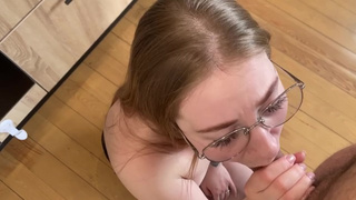 CAUGHT JERKING OFF AND SEXED ON THE KITCHEN TABLE