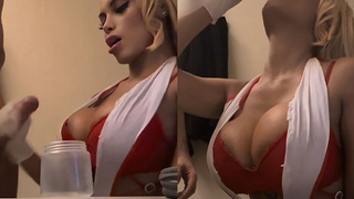 Cute Nurse NEEDS Your Semen Sample NOW!!! - Lana Myers