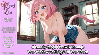 A Lonely Catgirl Crawls Through Your Window And Begs For Your Touch [Audio Roleplay] [Fsub] [Neko]
