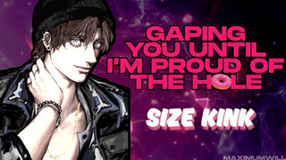 [ SIZE Kink Audio ] Female Hole GAPED By Proud Stud