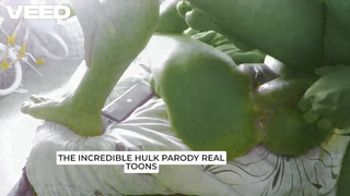 PARODY COSPLAY THE INCREDIBLE HULK HUGE SCHLONG BIGGEST FAT ROD FUCKING SHEHULK