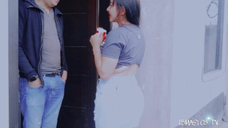 My horny neighbor asks me for sugar and I give her milk too before her man knows