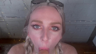 SELF PERSPECTIVE Spring Break Skank Swallows Your Prick