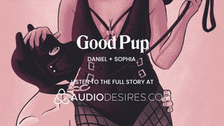 Femdom Pet Play: Obedient Pup Gets Plowed by Mistress Chastity, Anal Tail Plug & Cream pie ASMR Audio