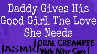Daddy Gives His Good Lady The Love She Needs ASMR RP Erotic Audio |Aftercare| |CIM| |M4F|