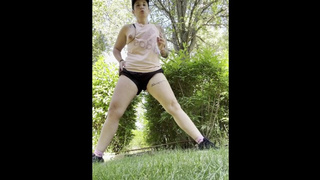 ExhibitionismSmoking And Pissing In Public