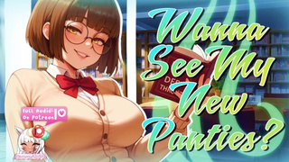 [F4M] The Freaky Library Bitch Has A Few New Surprises Up Her... Panties, Just For You {Lewd ASMR}