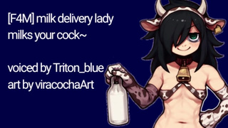 [F4m] The milk whore love to milk your dong!~