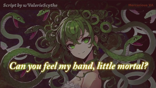 You're Blind? Finding Medusa in her cave | Audio [wholesome] [Medusa speaker] [Strangers to friends]