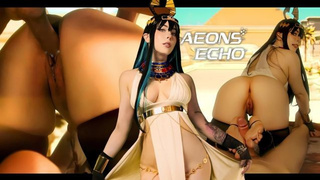 Aeons Echo. Iset. June Contest Movie 2025. Footjob, Cums on - MollyRedWolf