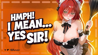 Tomboy Coworker Is Your SWEET Free-Use Maid - Throatfucking ASMR | Audio Anime | Anal Sleazy Talk