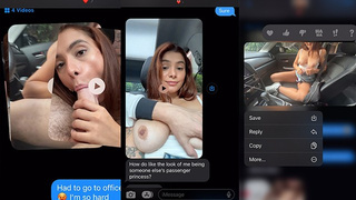 Cuck Texts: Fucking my colleague and showing everything to man