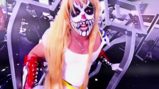 Sailor Karky Moon Sexy Bodybuilding Trainning in Drag - Karcamo Gaming